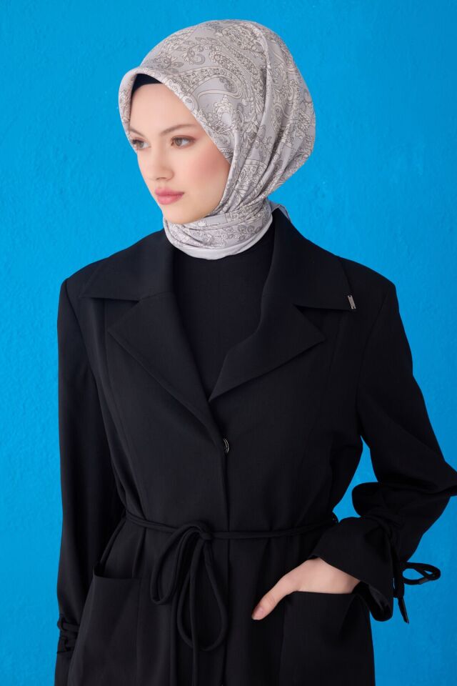 Belli İpek Eşarp 2025 İlkbahar-Yaz - 4101D-82 - Tivil