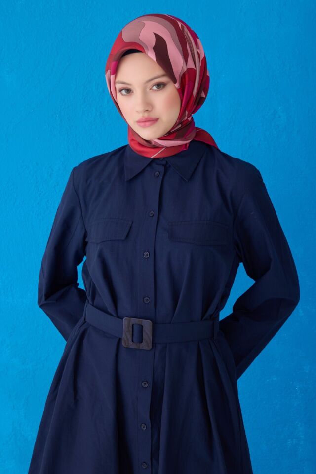 Belli İpek Eşarp 2025 İlkbahar-Yaz - 4108D-88 - Tivil