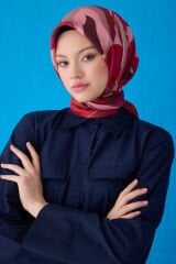 Belli İpek Eşarp 2025 İlkbahar-Yaz - 4108D-88 - Tivil