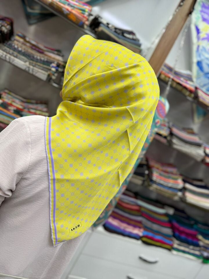 Aker İpek Eşarp - 2025 İlkbahar-Yaz - 8981701-394 - Sura