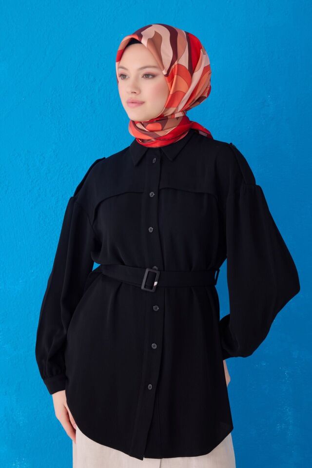 Belli İpek Eşarp 2025 İlkbahar-Yaz - 4108D-39-Tivil