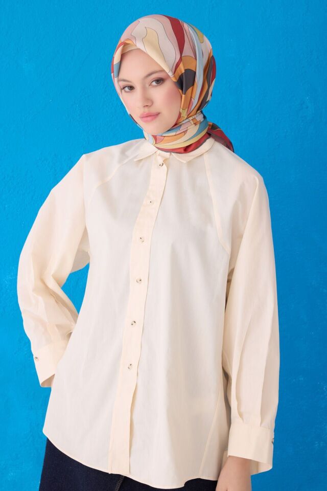 Belli İpek Eşarp 2025 İlkbahar-Yaz - 4108D-82-Sura