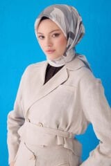 Belli İpek Eşarp 2025 İlkbahar-Yaz - 4108D-89 - Tivil