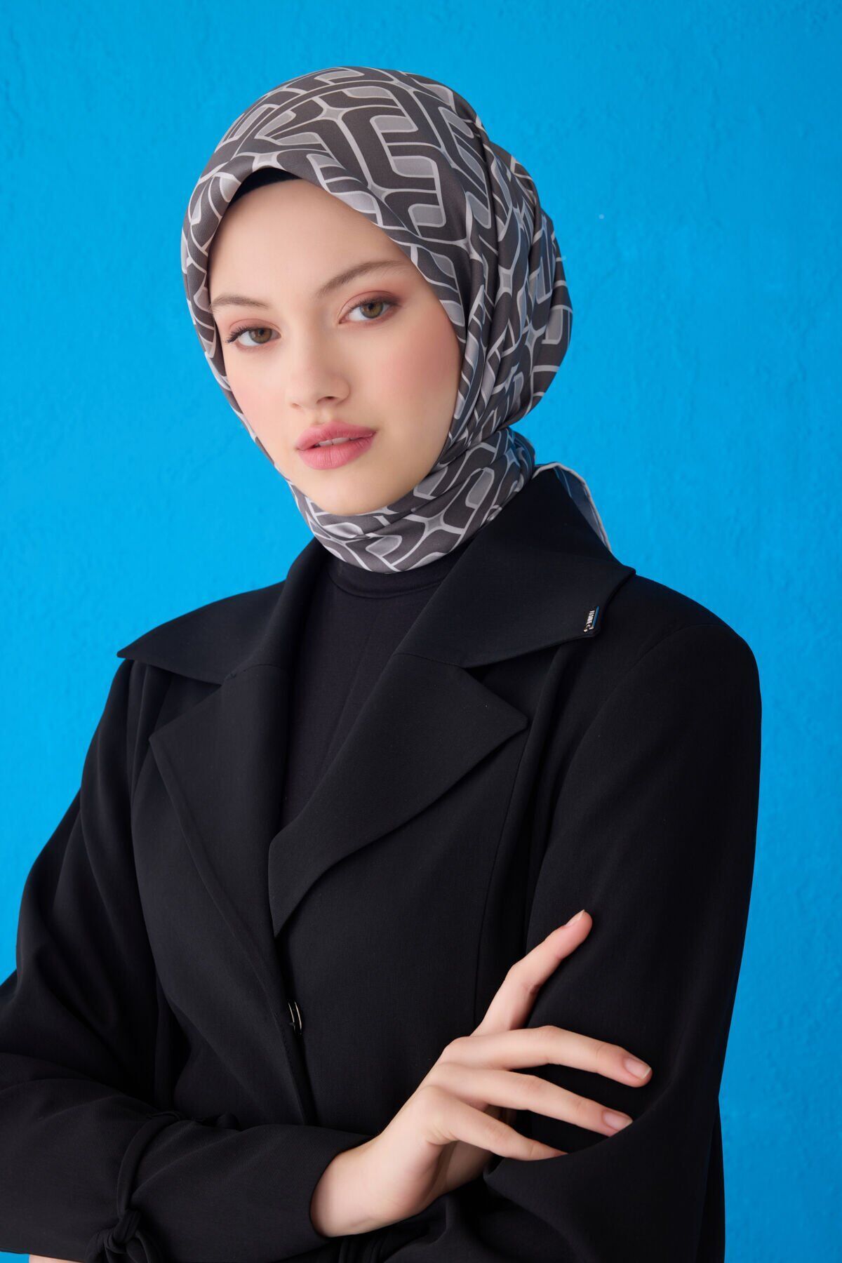 Belli İpek Eşarp 2025 İlkbahar-Yaz - 4118D-87 - Tivil