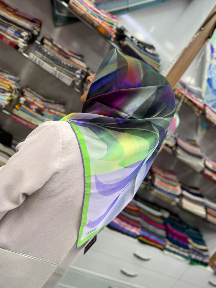 Aker İpek Eşarp - 2025 İlkbahar-Yaz - 9043701-391 - Sura