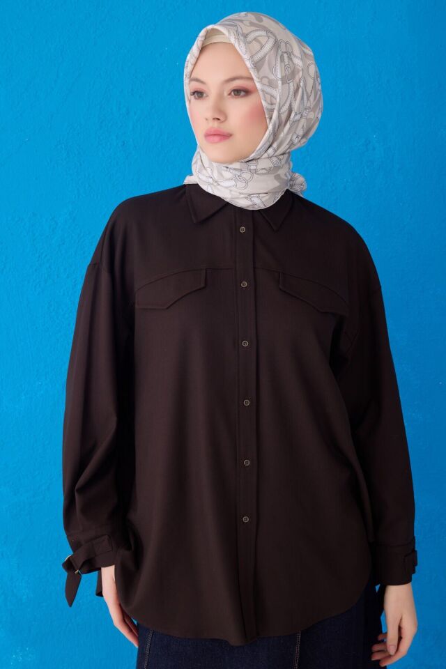 Belli İpek Eşarp 2025 İlkbahar-Yaz - 4125D-83- Tivil