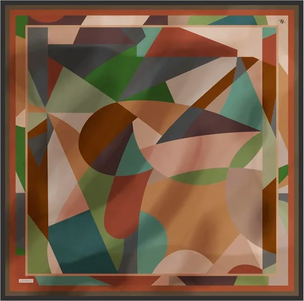 Armine İpek Eşarp 2025 İlkbahar-Yaz - 9331D-83 - Tivil