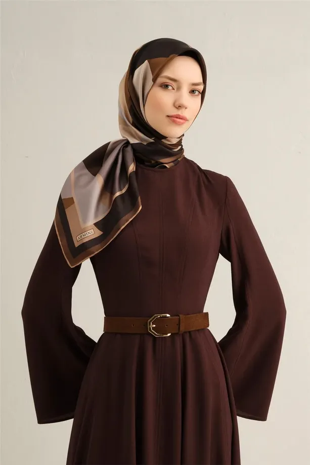 Armine İpek Eşarp 2025 İlkbahar-Yaz - 9331D-59 - Tivil