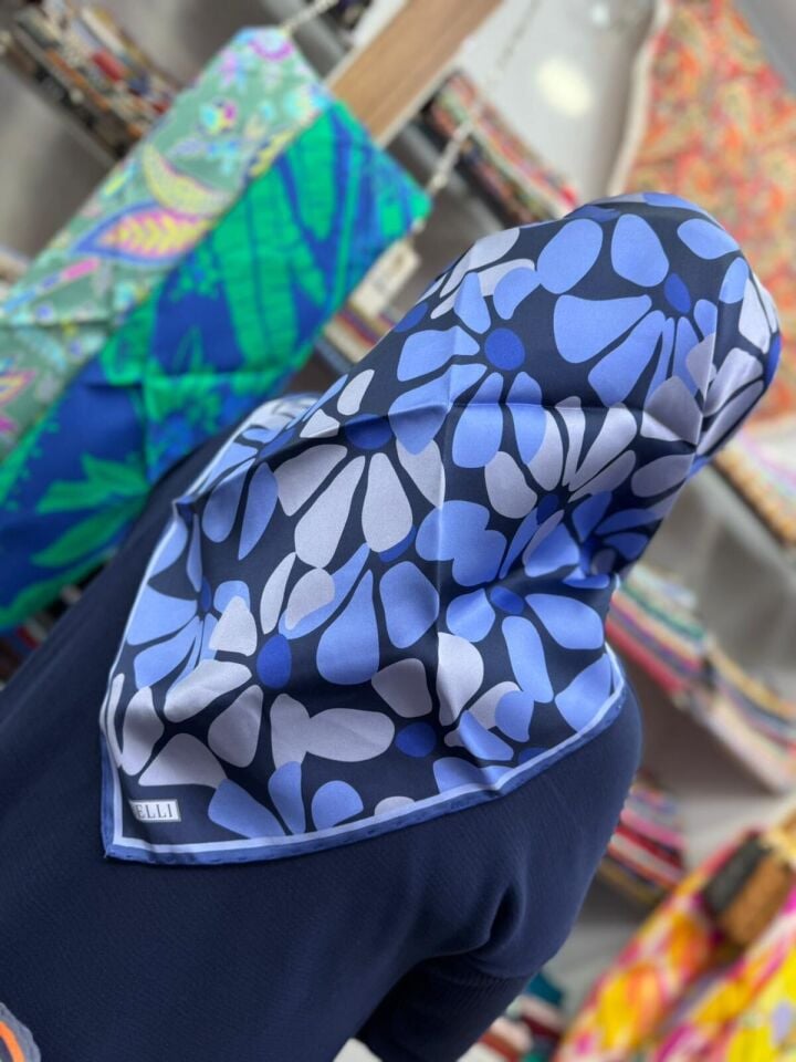 Belli İpek Eşarp 2025 İlkbahar-Yaz - 4116D-30 - Sura