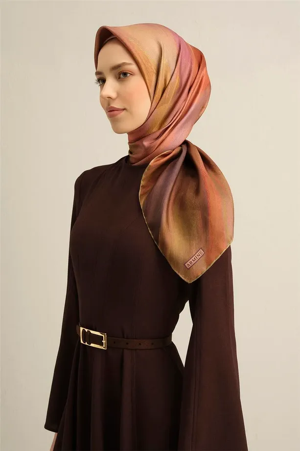 Armine İpek Eşarp 2025 İlkbahar-Yaz - 9308D-07 - Tivil