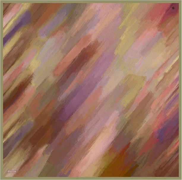 Armine İpek Eşarp 2025 İlkbahar-Yaz - 9308D-07 - Tivil