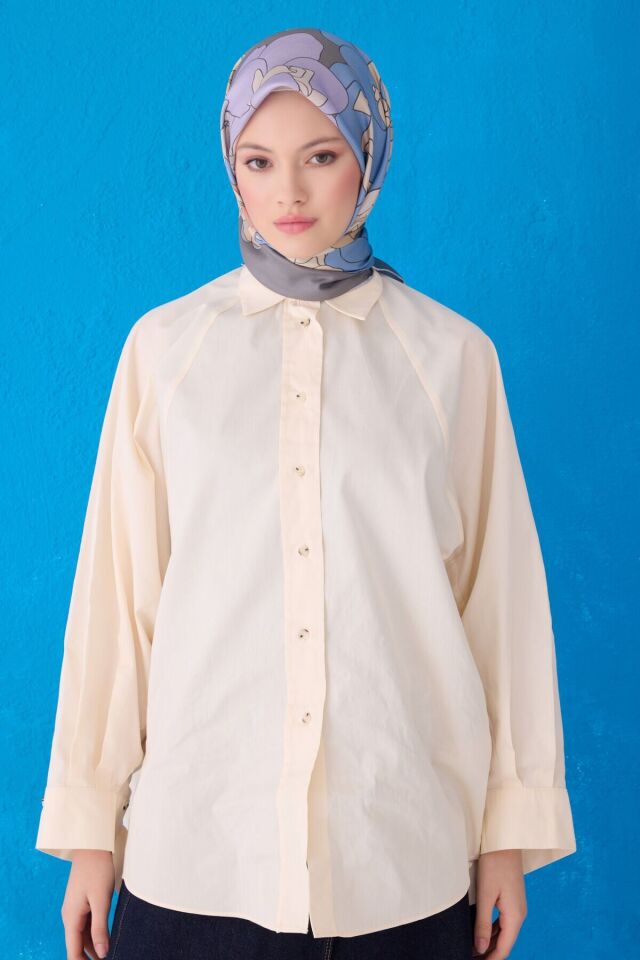 Belli İpek Eşarp 2025 İlkbahar-Yaz - 4127D-85 - Tivil