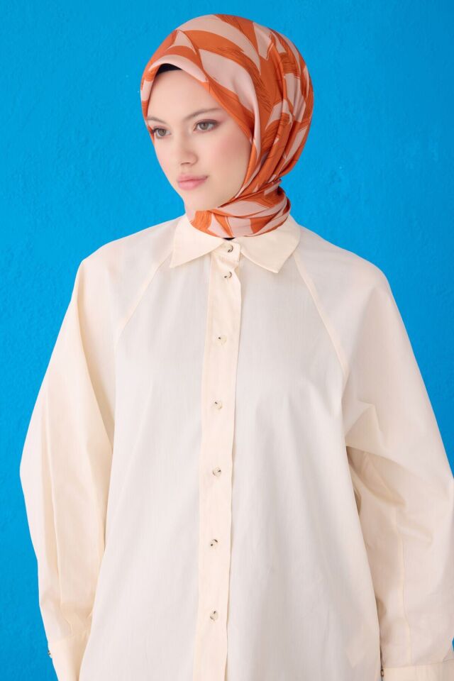 Belli İpek Eşarp 2025 İlkbahar-Yaz - 4123D-59 - Tivil