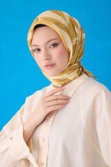 Belli İpek Eşarp 2025 İlkbahar-Yaz - 4123D-35 - Tivil