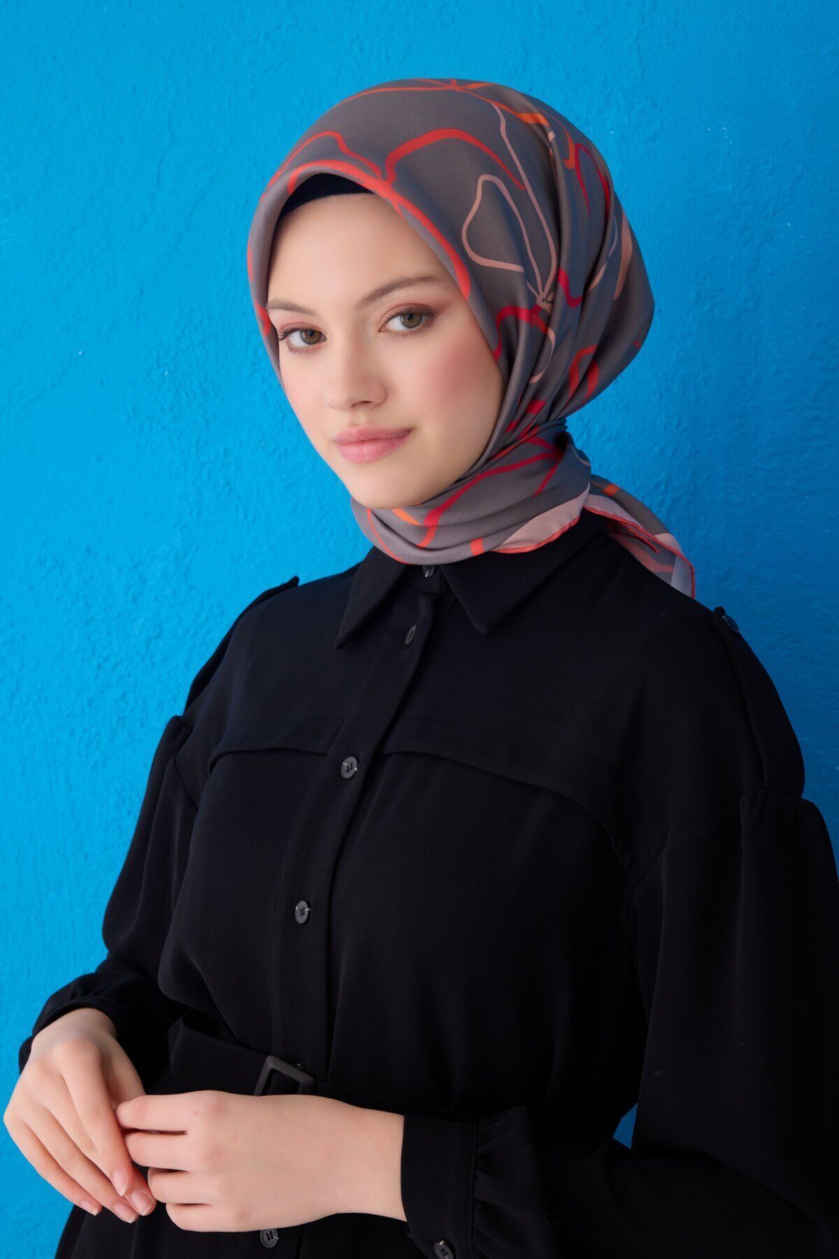 Belli İpek Eşarp 2025 İlkbahar-Yaz - 4113D-37 - Sura