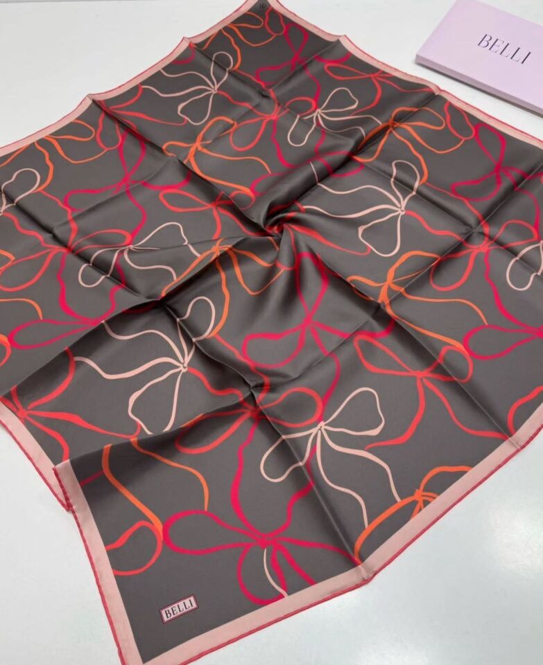 Belli İpek Eşarp 2025 İlkbahar-Yaz - 4113D-37 - Sura