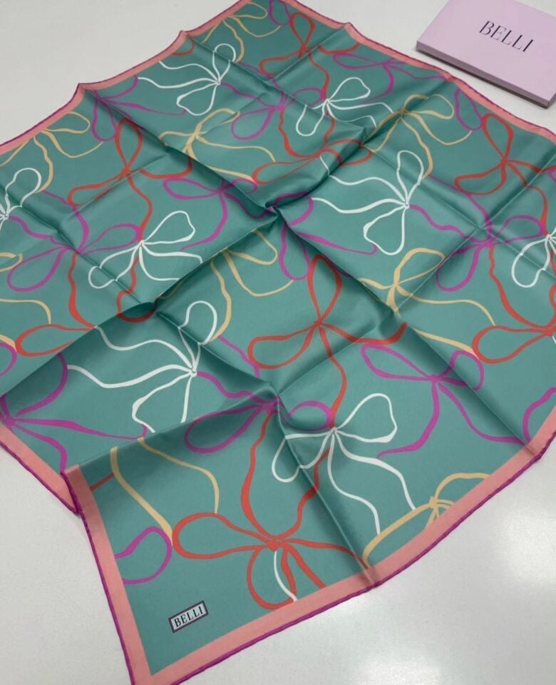 Belli İpek Eşarp 2025 İlkbahar-Yaz - 4113D-36 - Sura