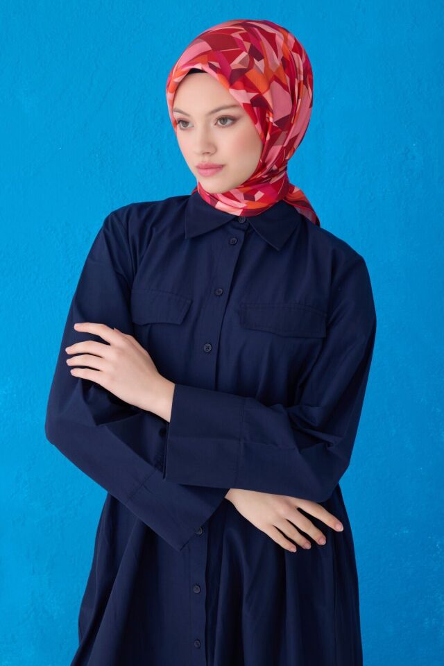 Belli İpek Eşarp 2025 İlkbahar-Yaz - 4106D-38-Sura