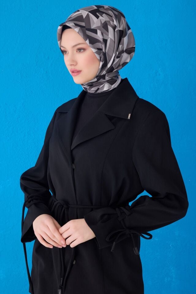 Belli İpek Eşarp 2025 İlkbahar-Yaz - 4106D-81 - Tivil