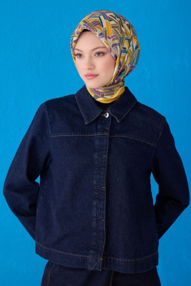 Belli İpek Eşarp 2025 İlkbahar-Yaz - 4119D-03 - Tivil