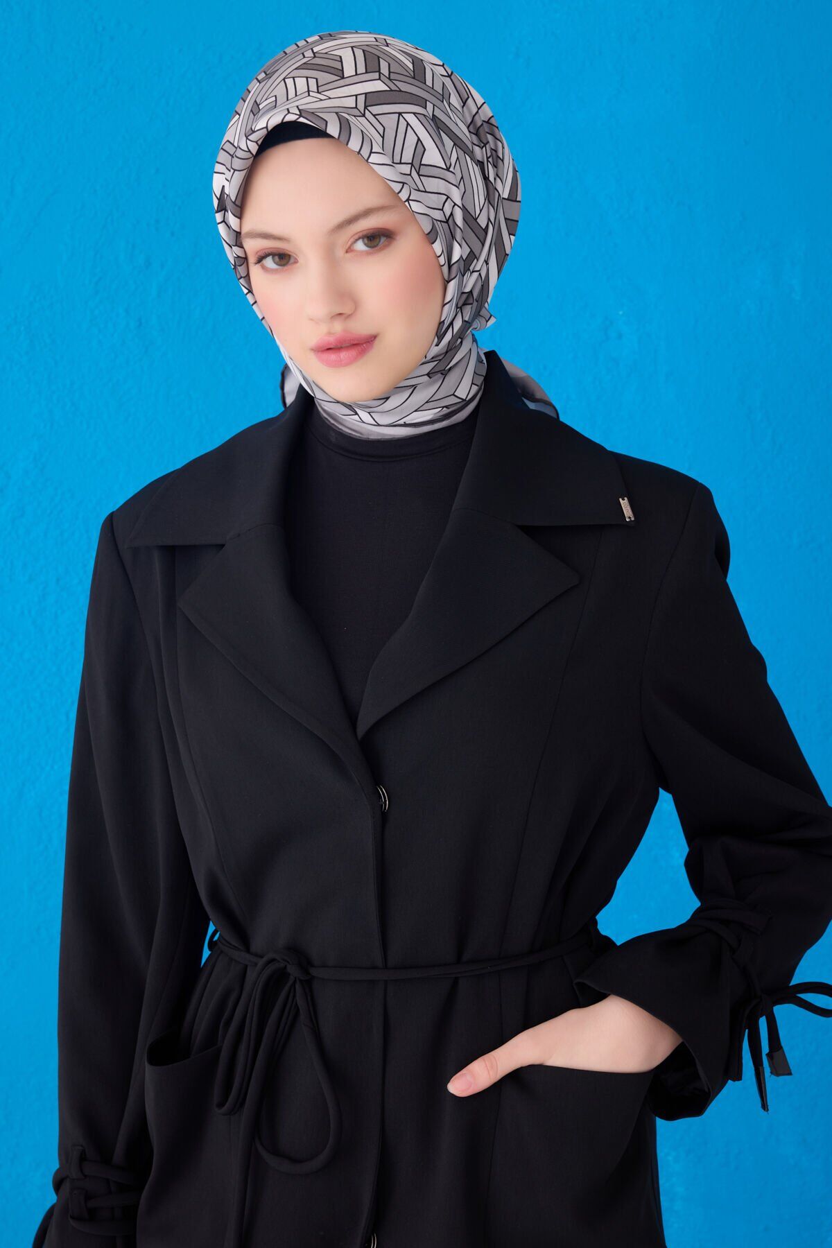 Belli İpek Eşarp 2025 İlkbahar-Yaz - 4119D-05 - Tivil