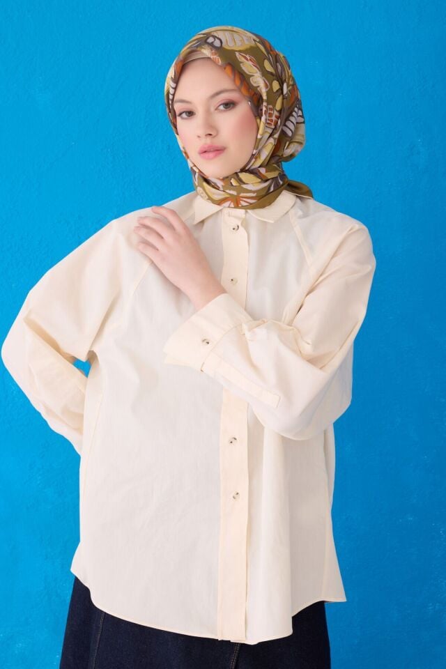 Belli İpek Eşarp 2025 İlkbahar-Yaz - 4114D-36-Sura