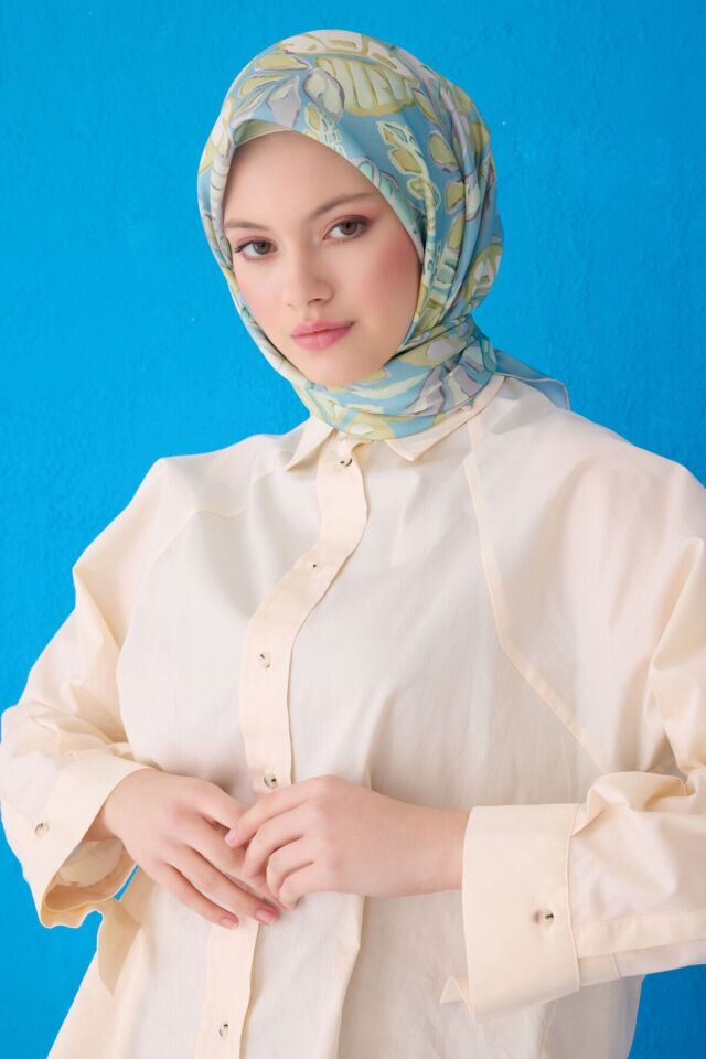 Belli İpek Eşarp 2025 İlkbahar-Yaz - 4114D-31 - Sura