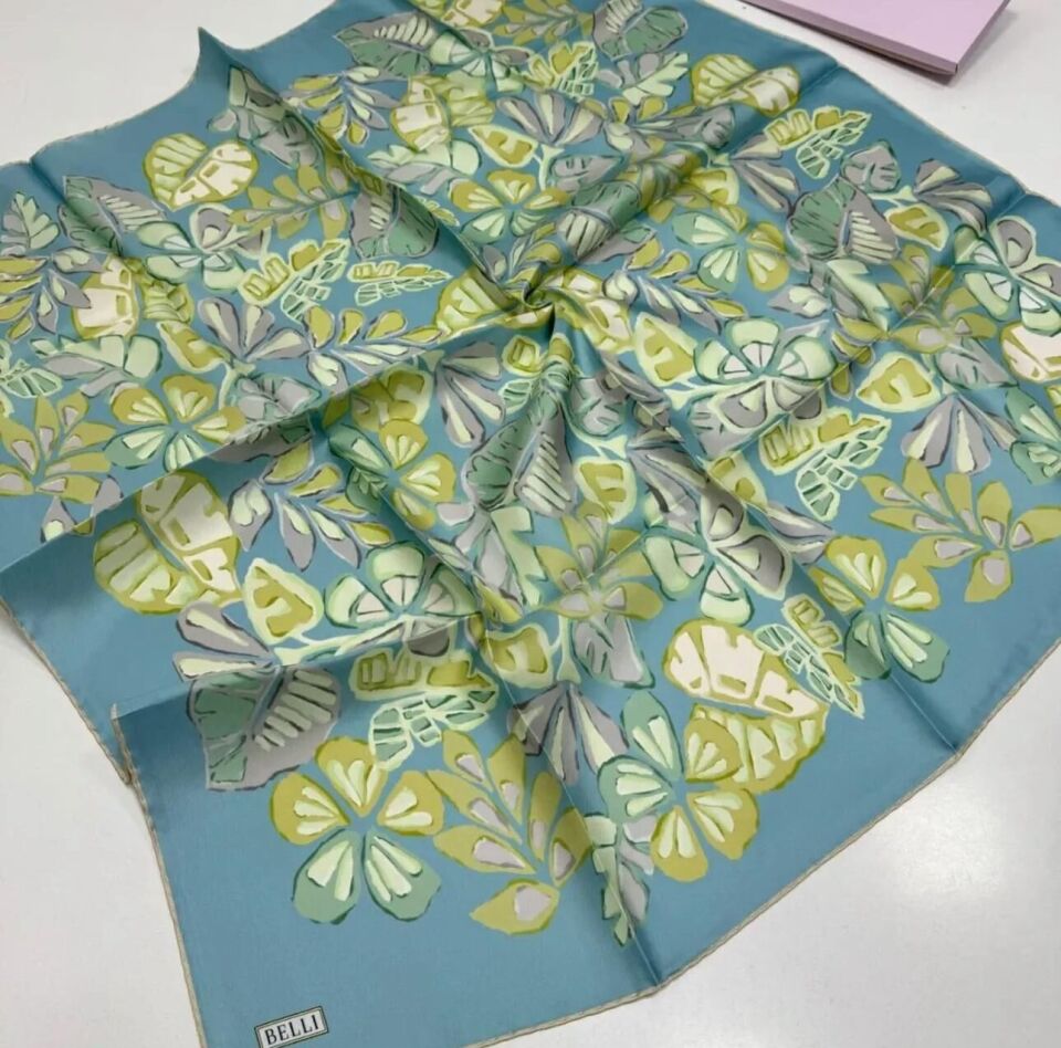 Belli İpek Eşarp 2025 İlkbahar-Yaz - 4114D-31 - Sura