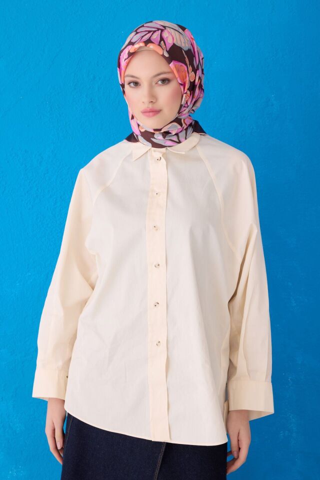 Belli İpek Eşarp 2025 İlkbahar-Yaz - 4114D-86 - Sura