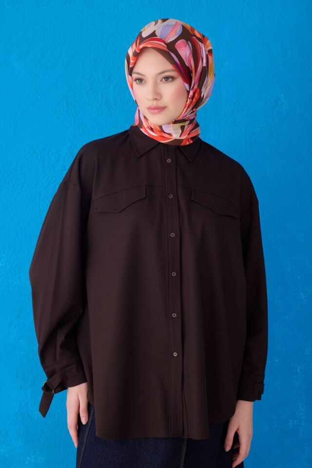 Belli İpek Eşarp 2025 İlkbahar-Yaz - 4107D-35 - Sura