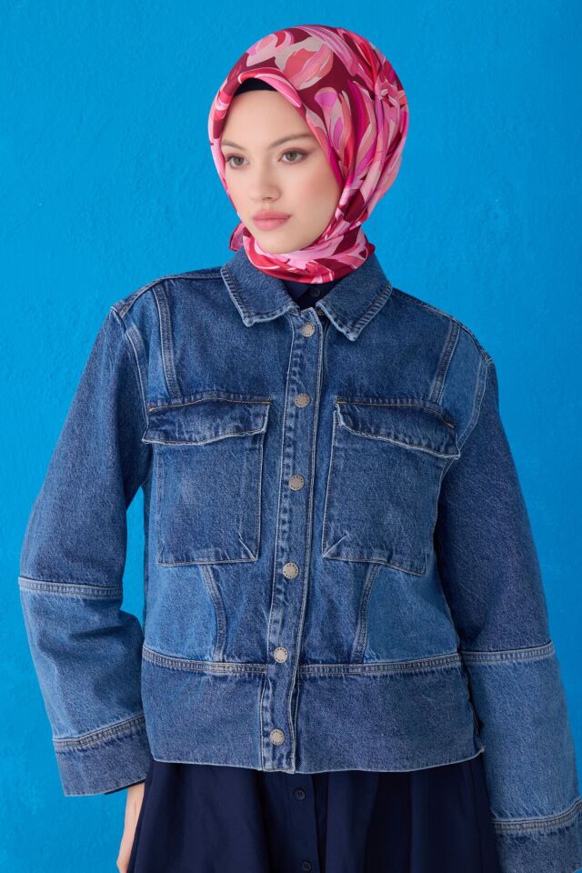 Belli İpek Eşarp 2025 İlkbahar-Yaz - 4107D-83 - Sura