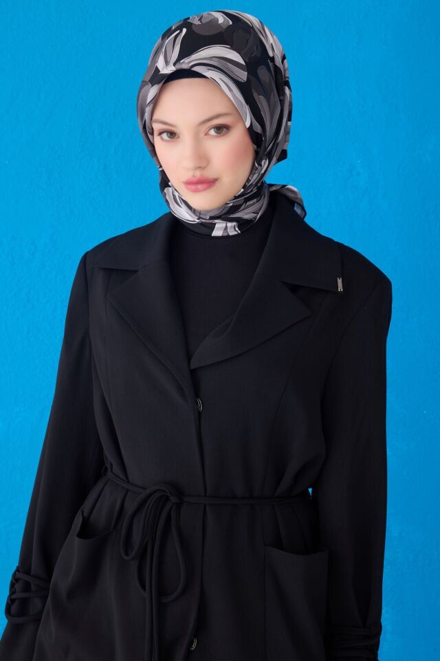 Belli İpek Eşarp 2025 İlkbahar-Yaz - 4107D-85 - Sura