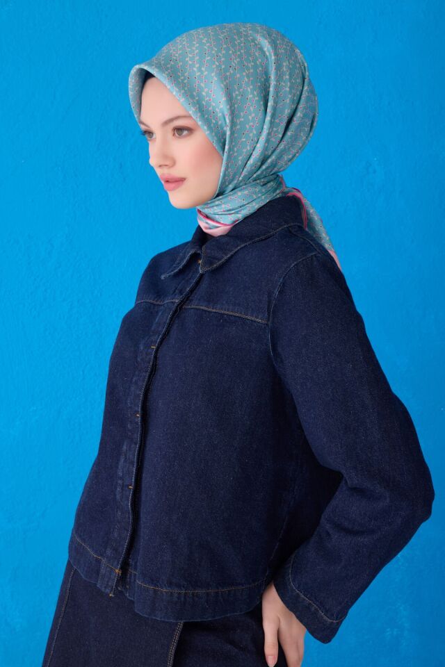 Belli İpek Eşarp 2025 İlkbahar-Yaz - 4128D-51 - Tivil