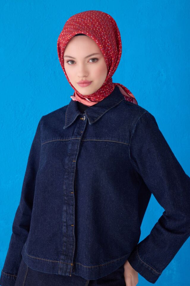 Belli İpek Eşarp 2025 İlkbahar-Yaz - 4128D-33 - Tivil