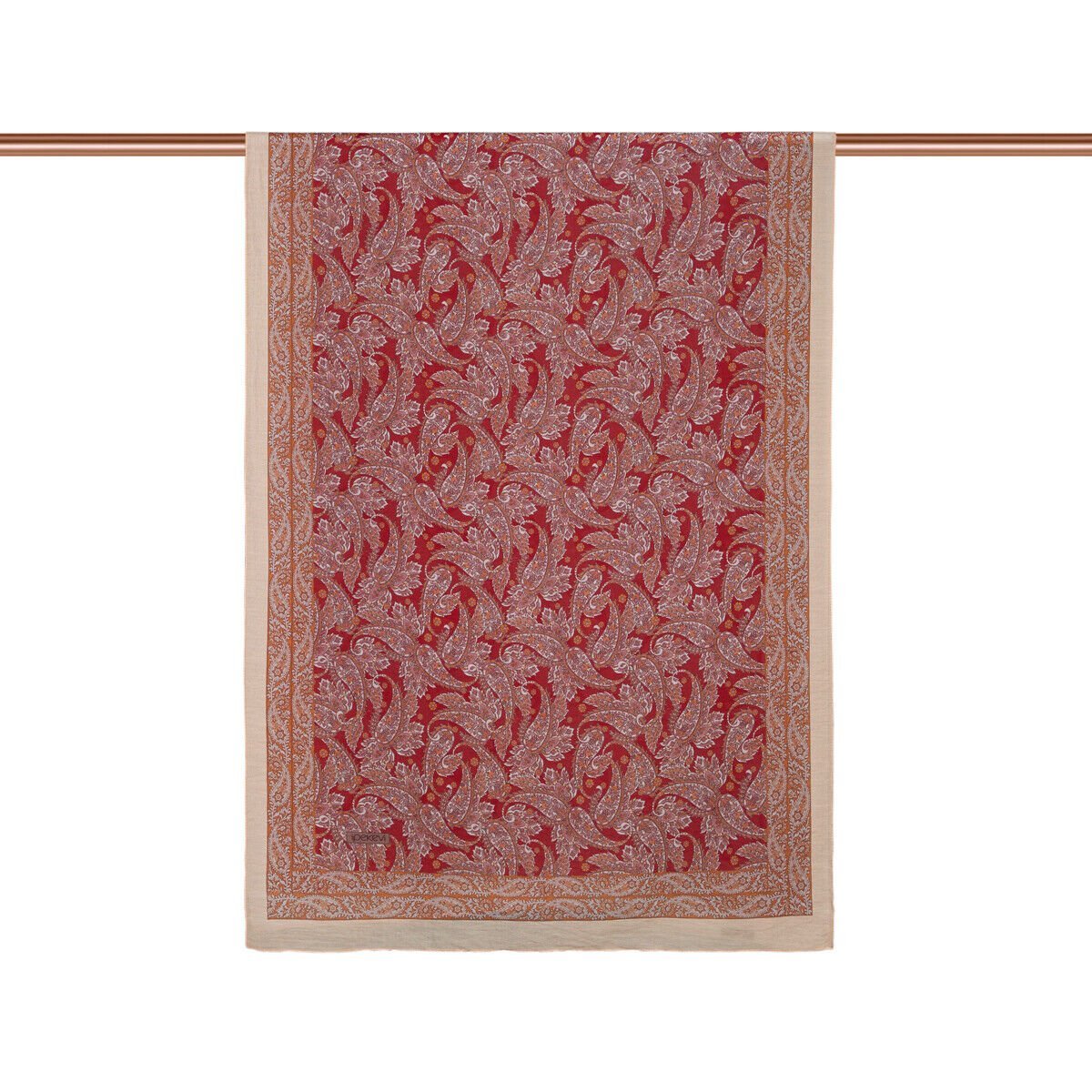 İpekevi Terracotta Mezopotamya Model 03 Desenli Tensel Şal 02886