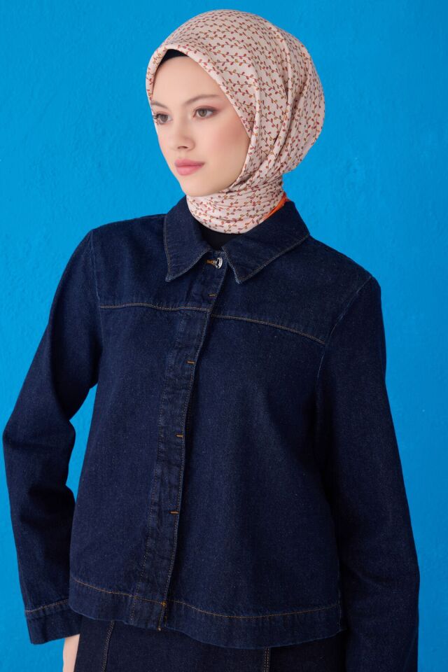 Belli İpek Eşarp 2025 İlkbahar-Yaz - 4128D-82 - Tivil