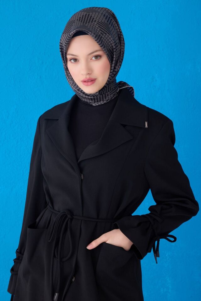 Belli İpek Eşarp 2025 İlkbahar-Yaz - 4104D-59 - Tivil