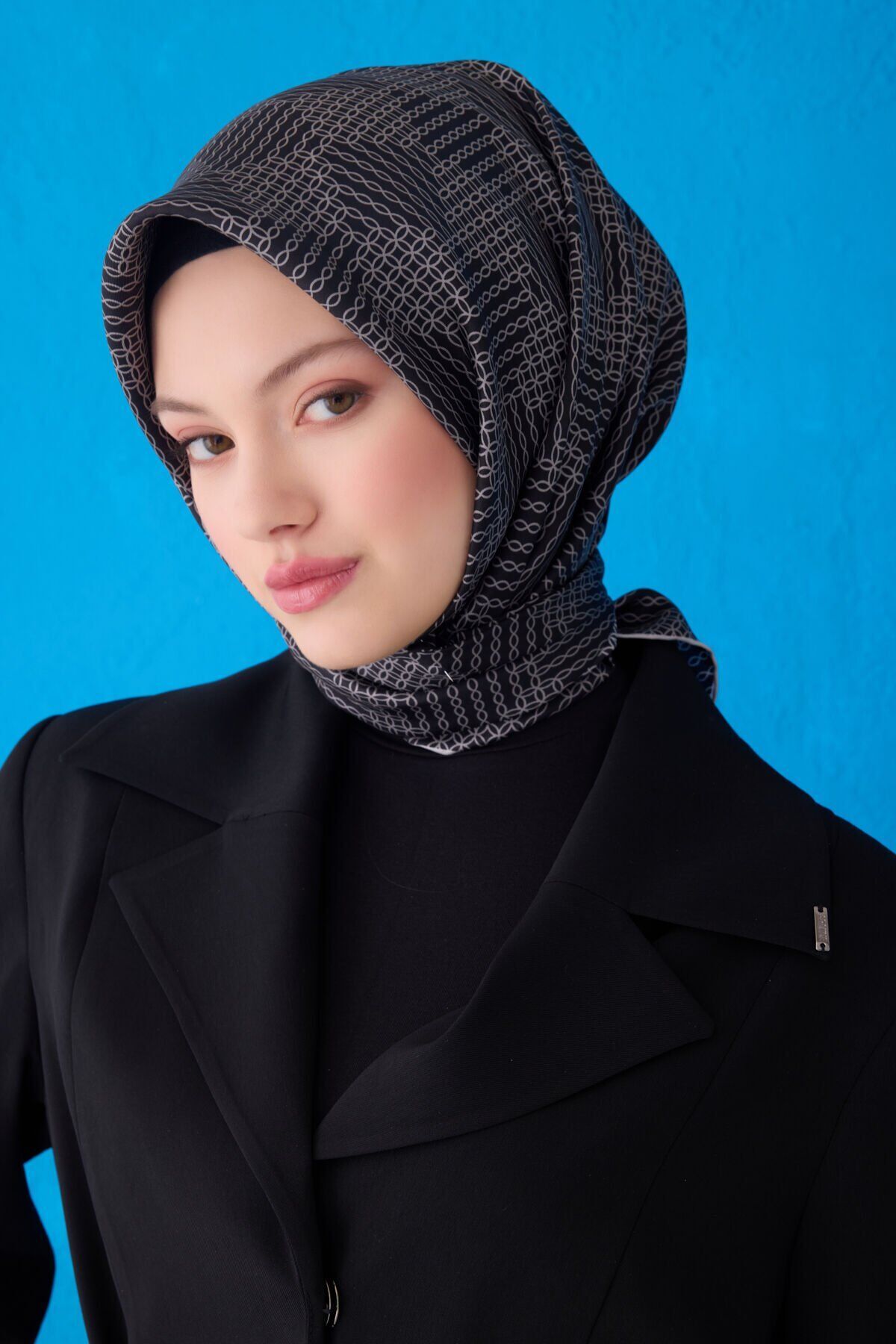 Belli İpek Eşarp 2025 İlkbahar-Yaz - 4104D-59 - Tivil