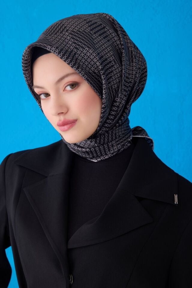 Belli İpek Eşarp 2025 İlkbahar-Yaz - 4104D-59 - Tivil