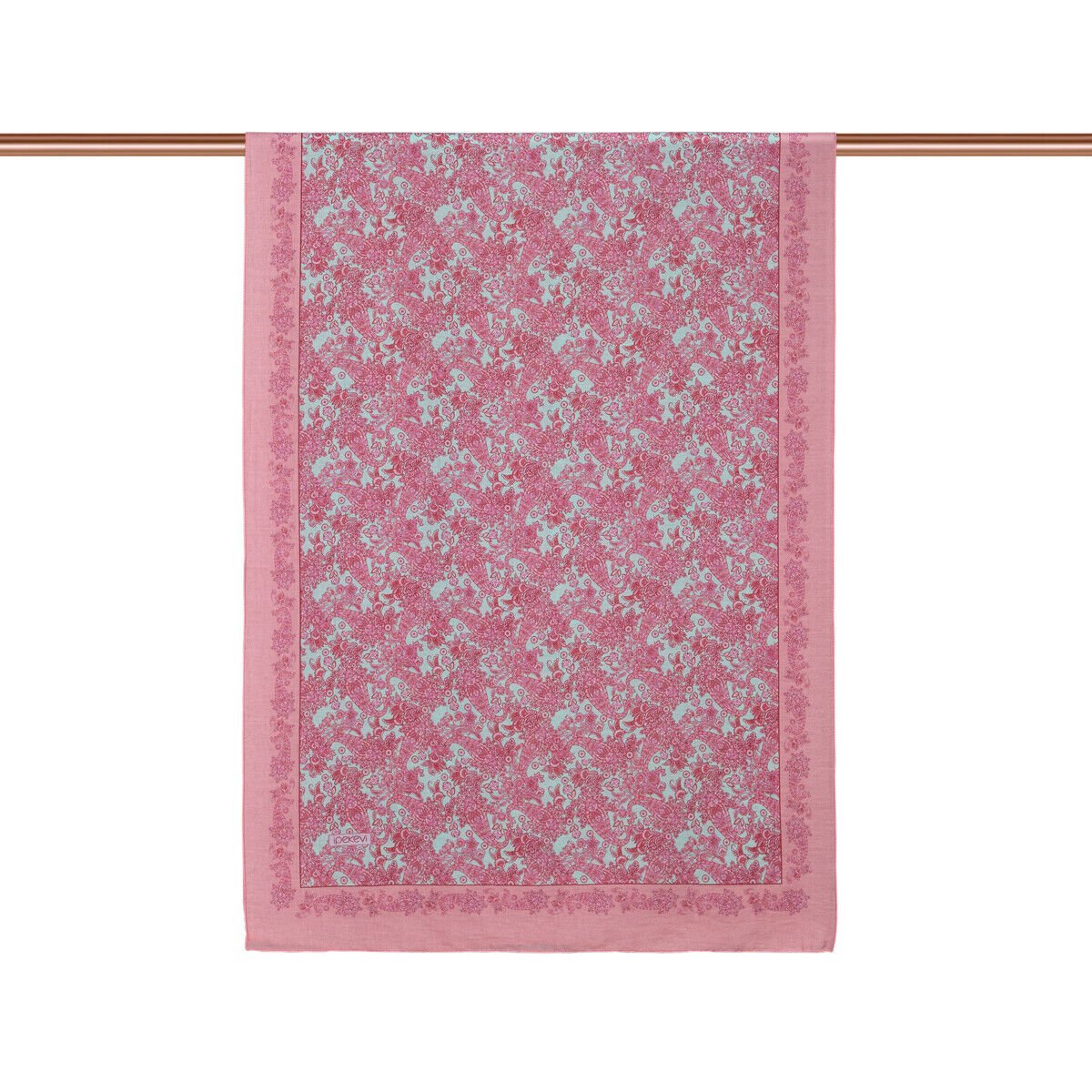 İpekevi Mercan Mezopotamya Model 06 Desenli Tensel Şal 02890