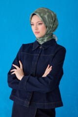 Belli İpek Eşarp 2025 İlkbahar-Yaz - 4117D-02 - Tivil