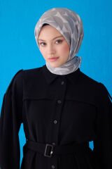 Belli İpek Eşarp 2025 İlkbahar-Yaz - 4117D-82 - Tivil