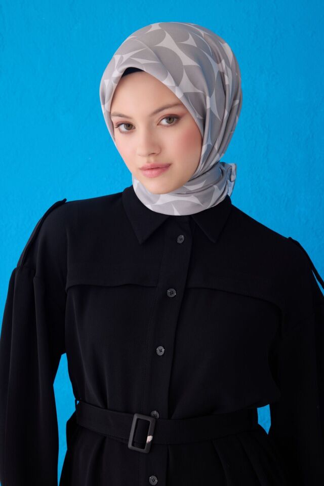 Belli İpek Eşarp 2025 İlkbahar-Yaz - 4117D-82 - Tivil