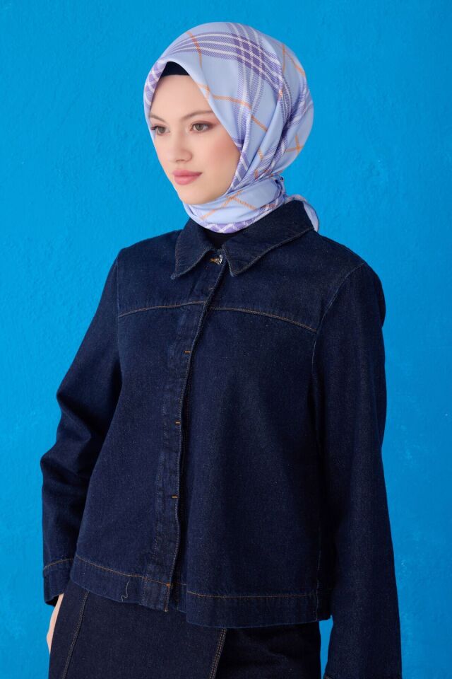 Belli İpek Eşarp 2025 İlkbahar-Yaz - 4122D-38 - Tivil