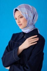 Belli İpek Eşarp 2025 İlkbahar-Yaz - 4122D-38 - Tivil