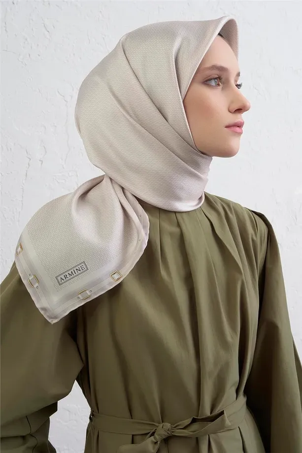 Armine İpek Eşarp 2025/2026 Sonbahar Kış - 9401D-85 - Tivil