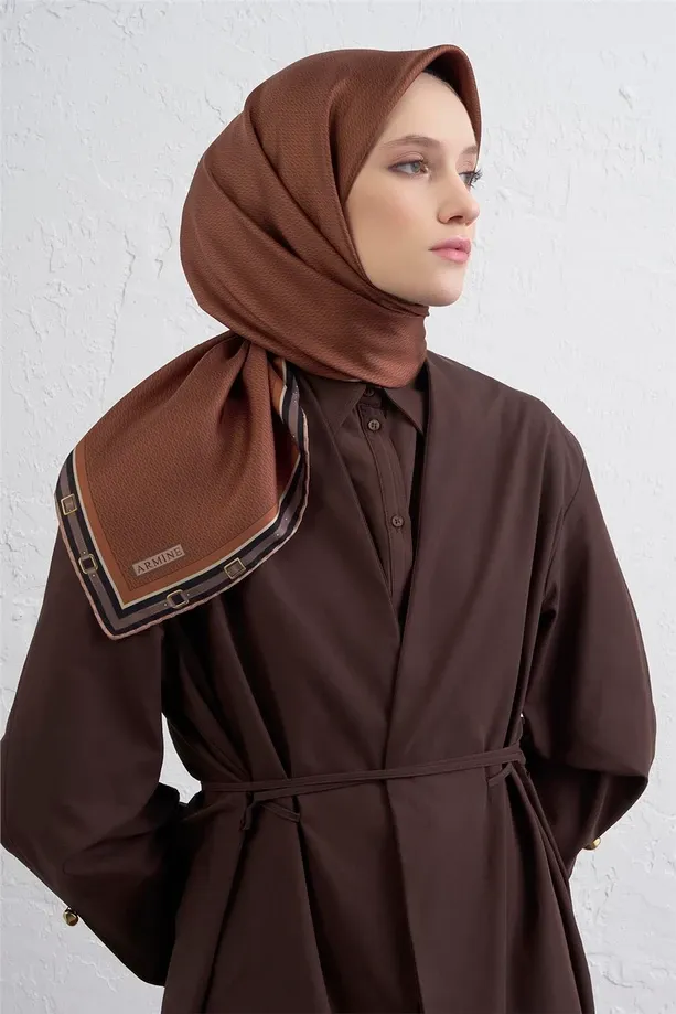 Armine İpek Eşarp 2025/2026 Sonbahar Kış - 9401D-38 - Tivil
