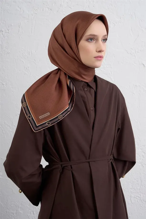 Armine İpek Eşarp 2025/2026 Sonbahar Kış - 9401D-38 - Tivil