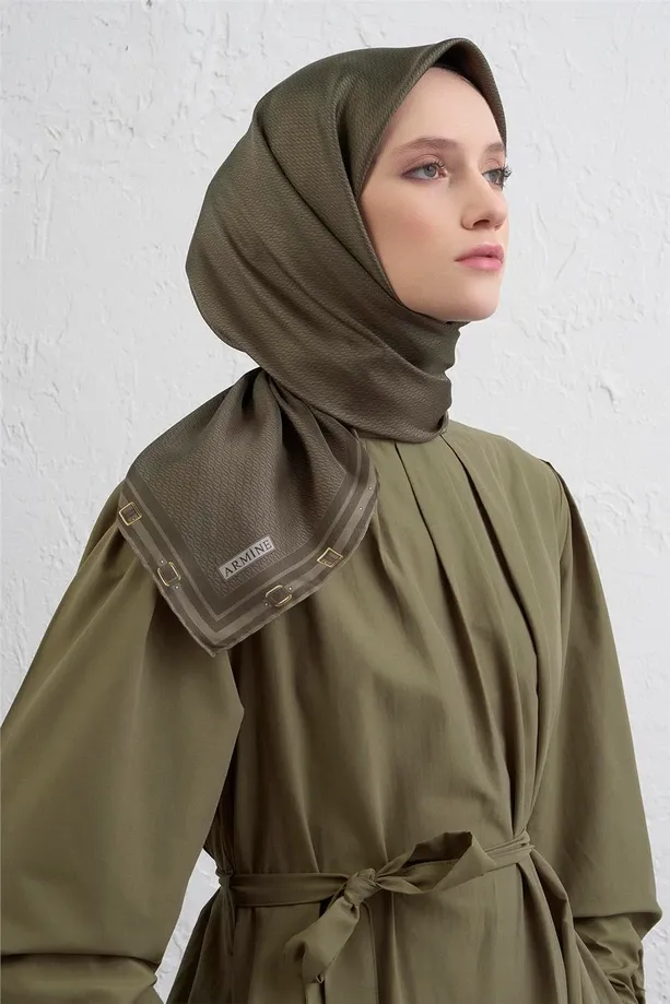 Armine İpek Eşarp 2025/2026 Sonbahar Kış - 9401D-50 - Tivil