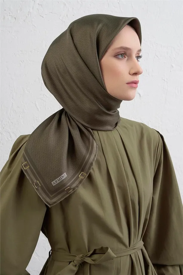 Armine İpek Eşarp 2025/2026 Sonbahar Kış - 9401D-50 - Tivil